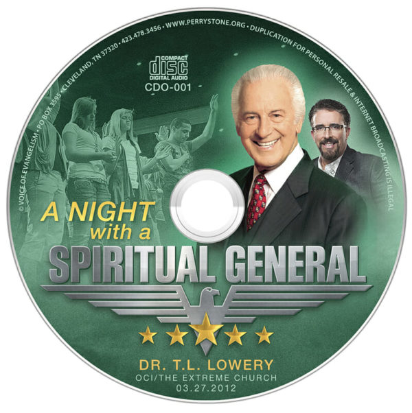 CDO001 OCI-A Night with a Spiritual General - T. L. Lowery-0