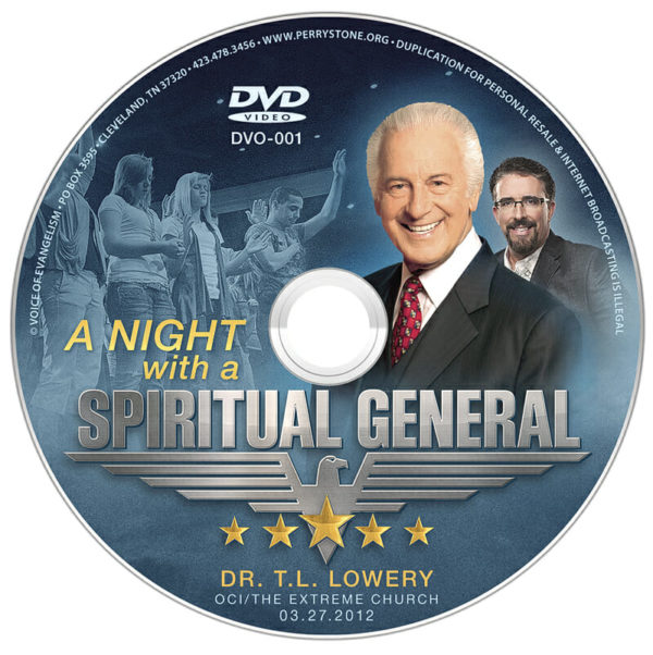 DVD OCI A Night with a Spiritual General (T.L. Lowery)-0