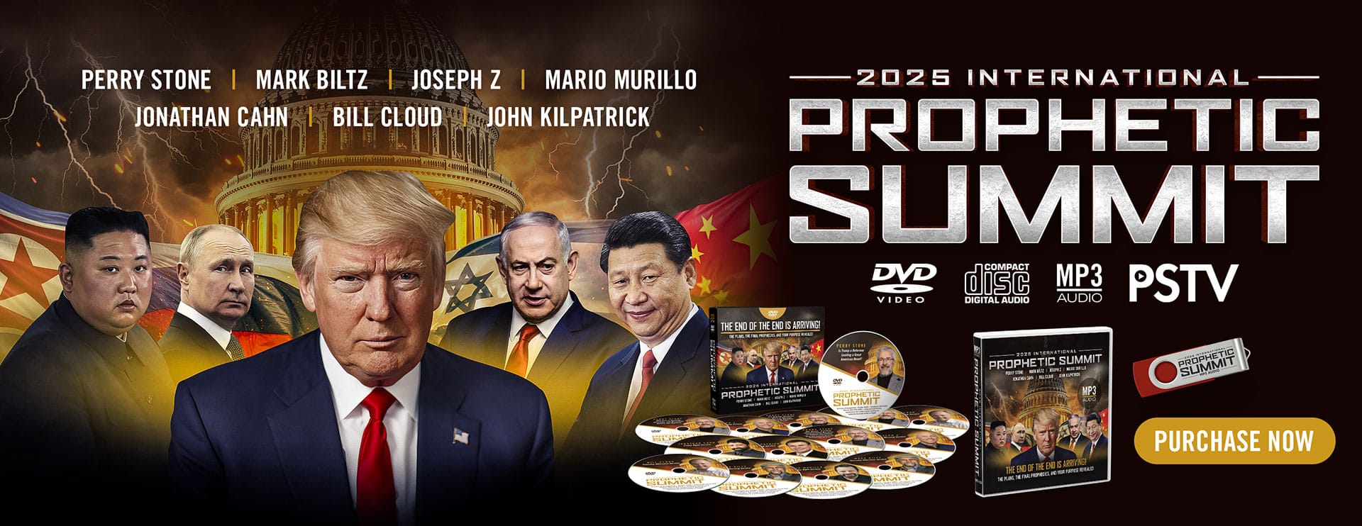 2025 Prophetic Summit Products Website Banner
