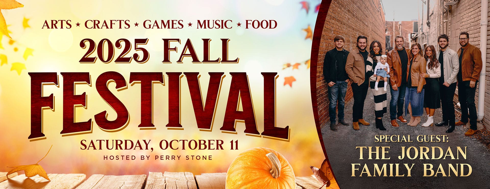 2025 Fall Festival - Website Banner