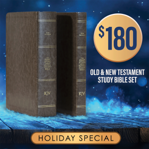 Perry Stone Study Bible Set - Holiday Special