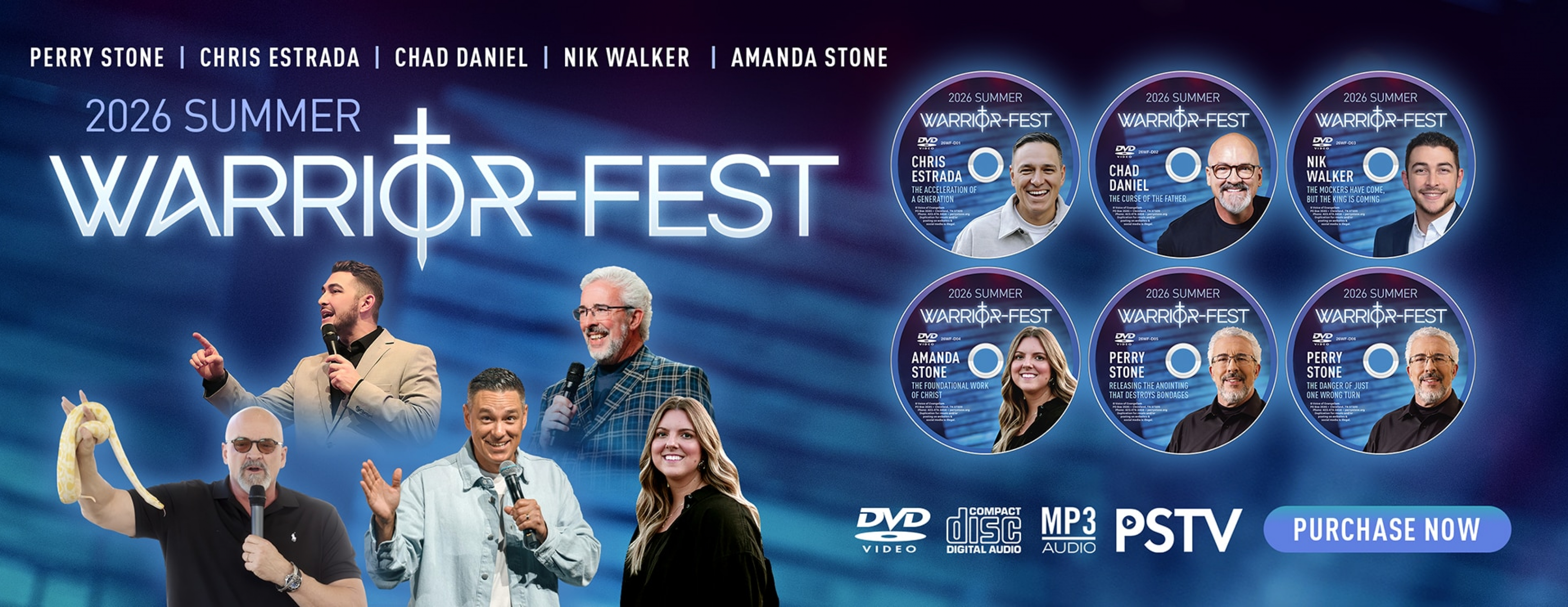 2026 Warrior-Fest Products – Website Banner